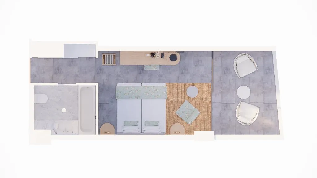Double or Twin SUPERIOR WITH AIR CONDITIONING Room, Aquila Porto Rethymno, Crete