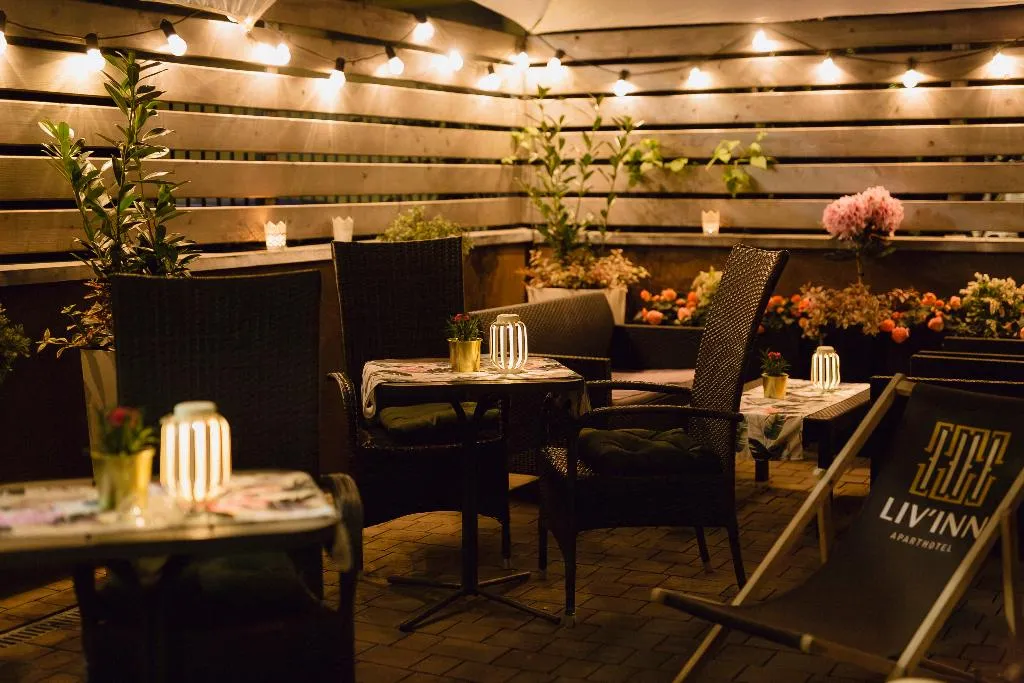 Terrace, Liv'Inn Aparthotel, Krakow