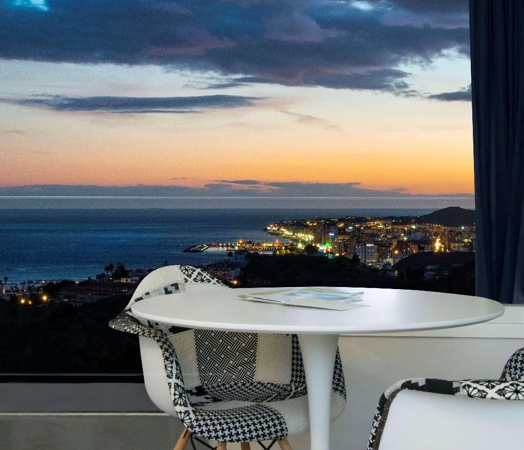 DOUBLE SINGLE USE SEA VIEW Room, Higueron Hotel Malaga Curio collection by HILTON, Costa Del Sol