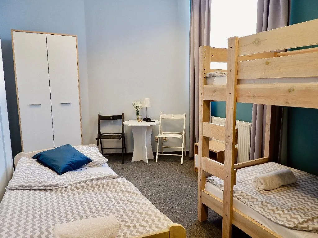 TRIPLE THREE BEDS Room, Moon Hostel Gdansk, Gdansk