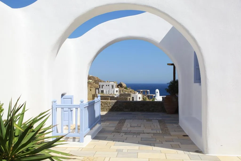 Lobby, Nama Villas, Mykonos