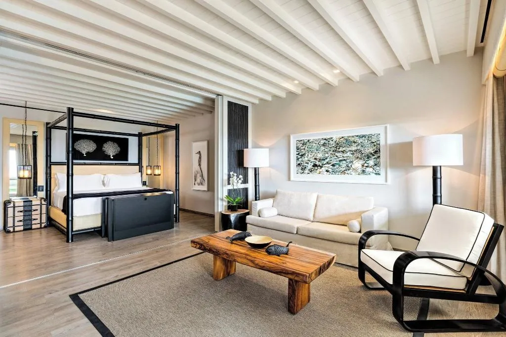SUITE SEA VIEW WITH PRIVATE POOL Room, Santa Marina, Mykonos
