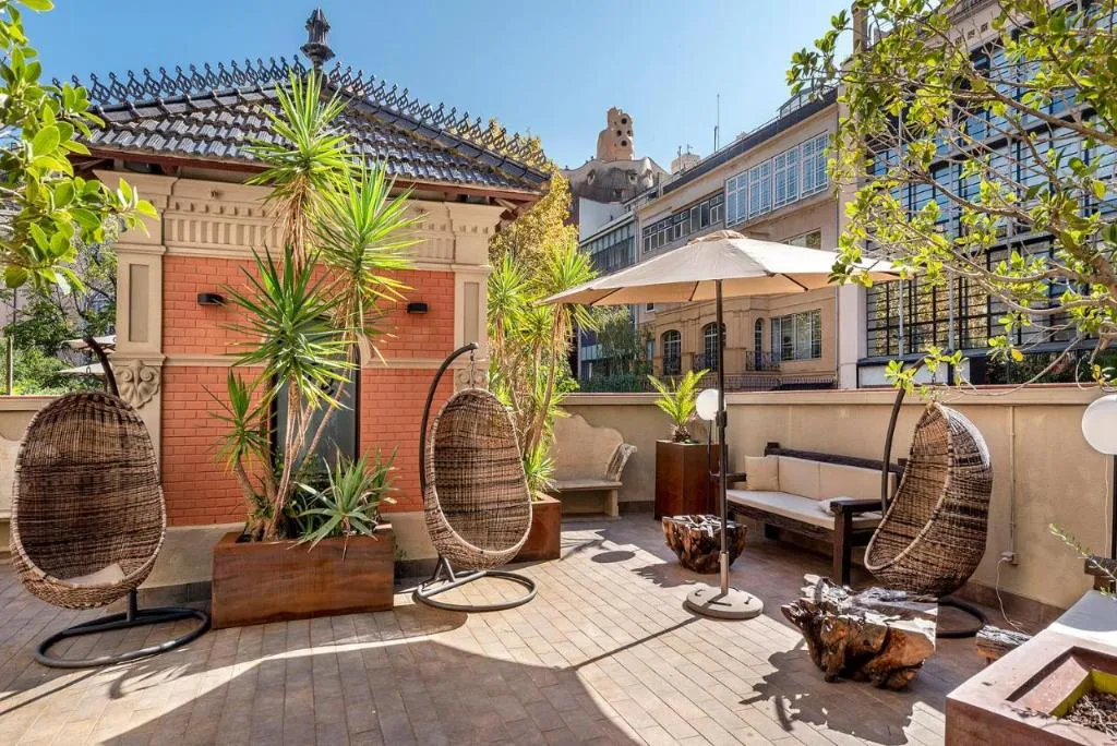 Terrace, Hotel Limonaia, Barcelona