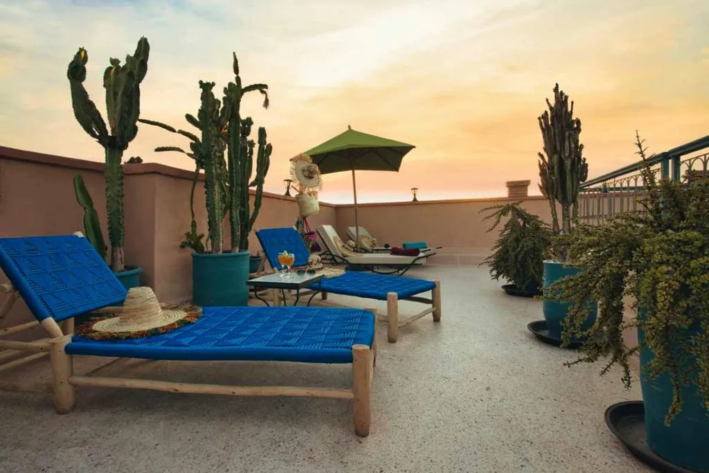Terrace, Riad Ambre Et Jasmin, Marrakech