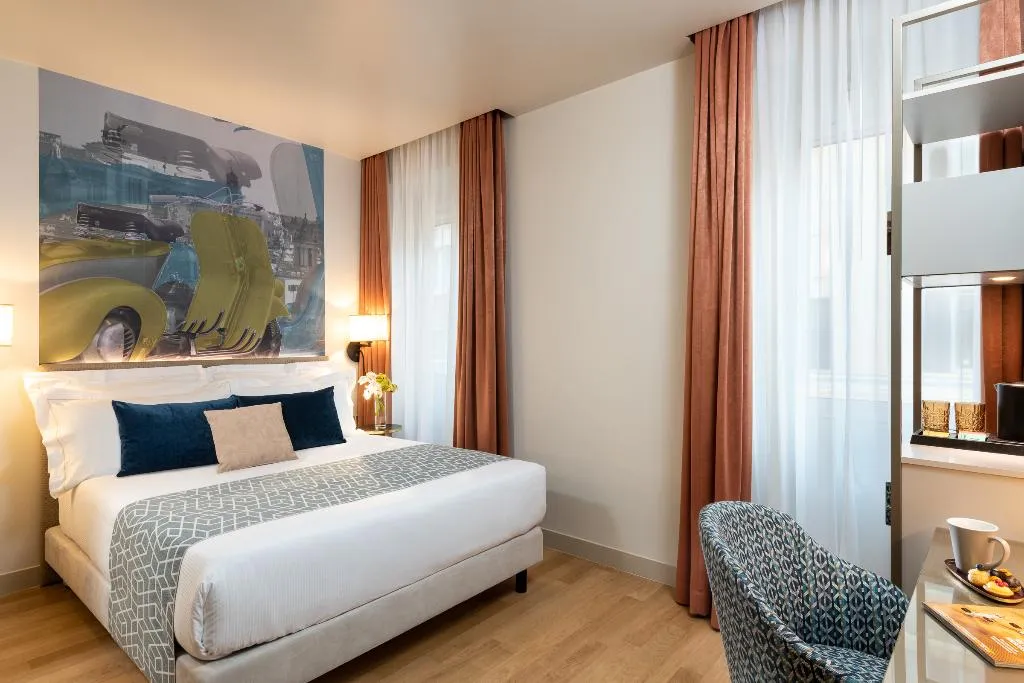 SINGLE DELUXE Room, Leonardo Boutique Hotel Rome Termini, Rome