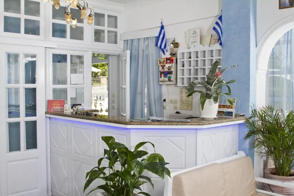 Lobby, Golden Star, Santorini