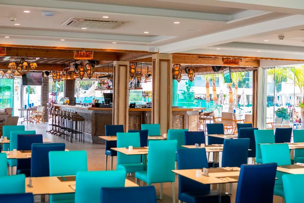 Restaurant, Limanaki Beach, Cyprus