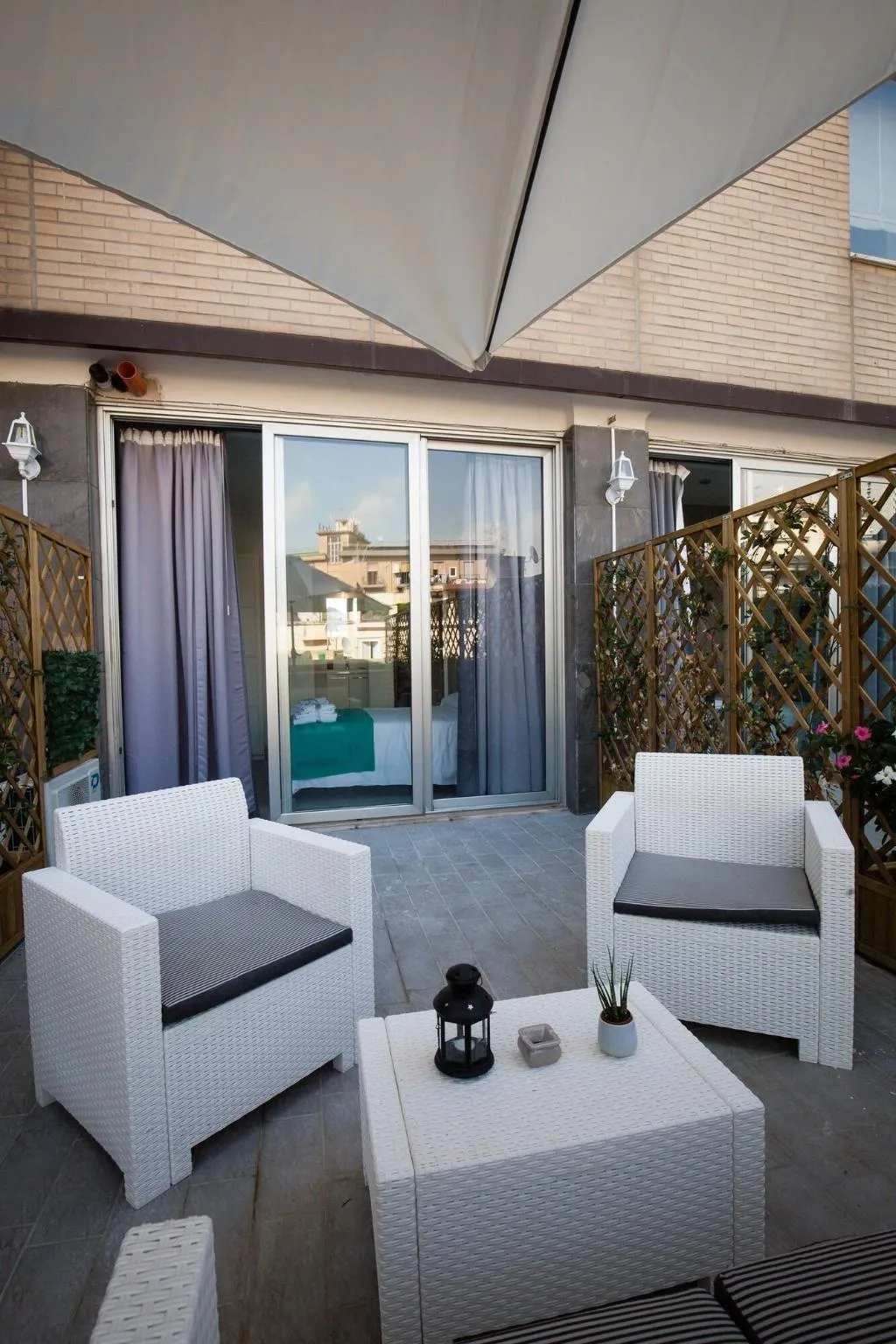 Terrace, B&B De Gasperi 55, Naples