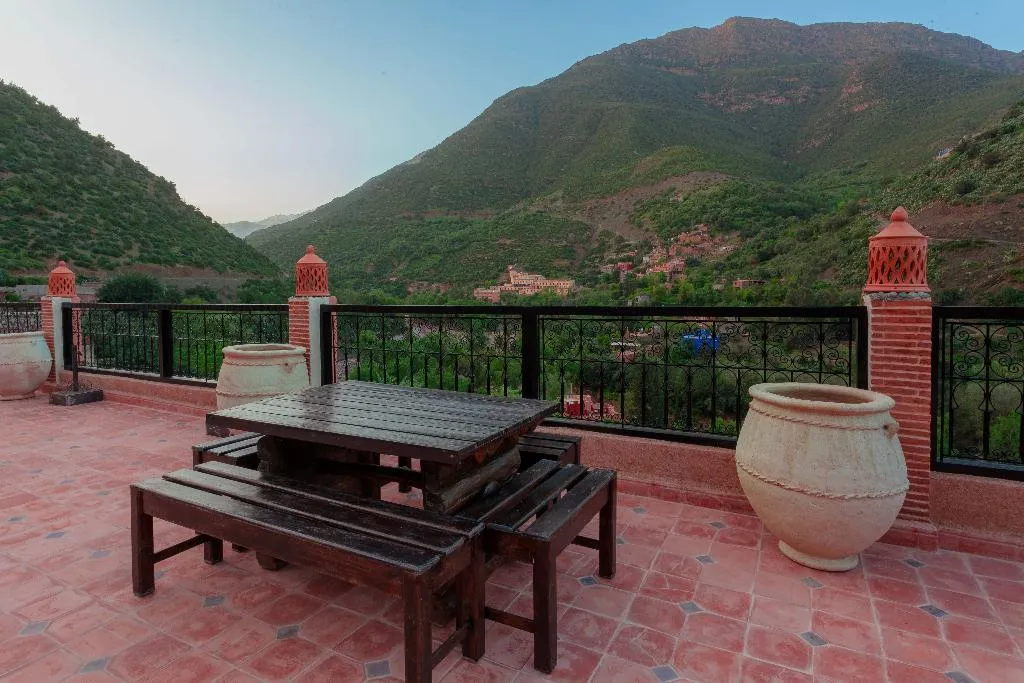 Terrace, Dar Ikalimo Ourika, Marrakech