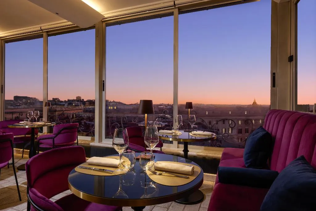 Restaurant, Marcella Royal - Rooftop Garden, Rome