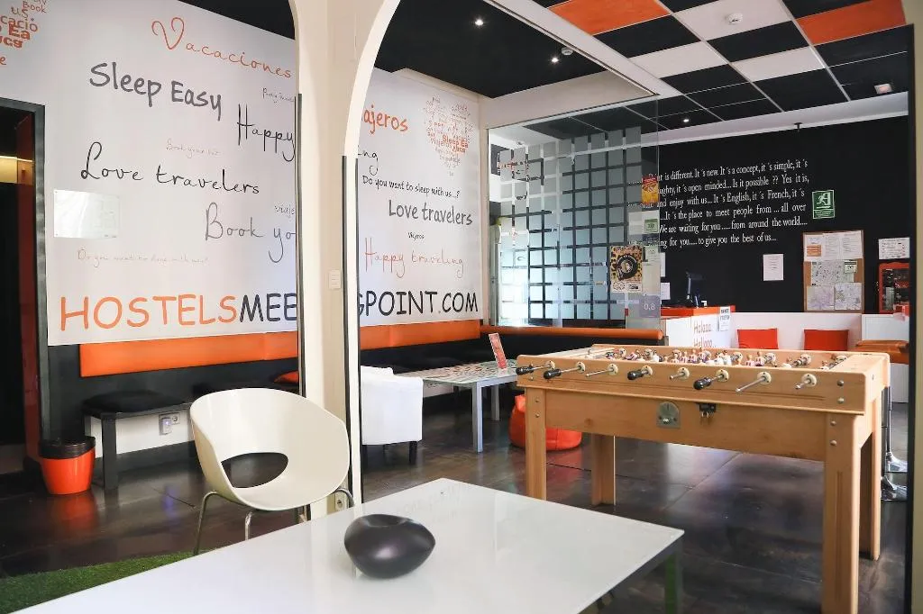 Lobby, Hostels Meetingpoint, Madrid