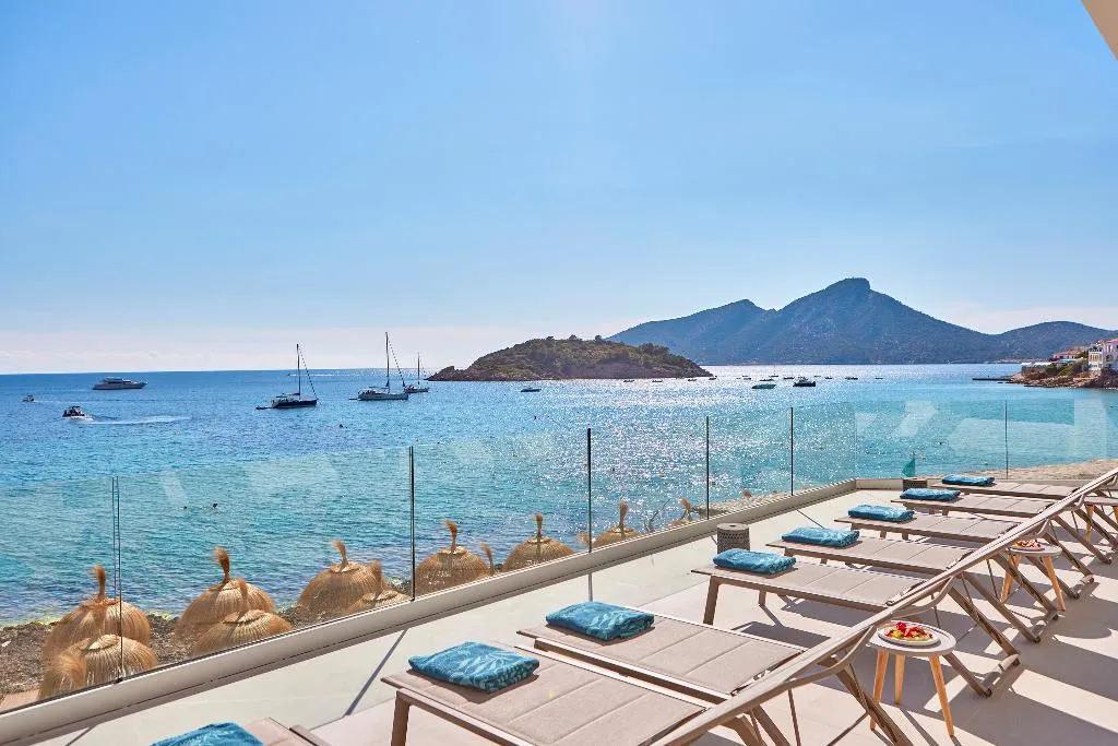 Terrace, Universal Hotel Aquamarin, Majorca