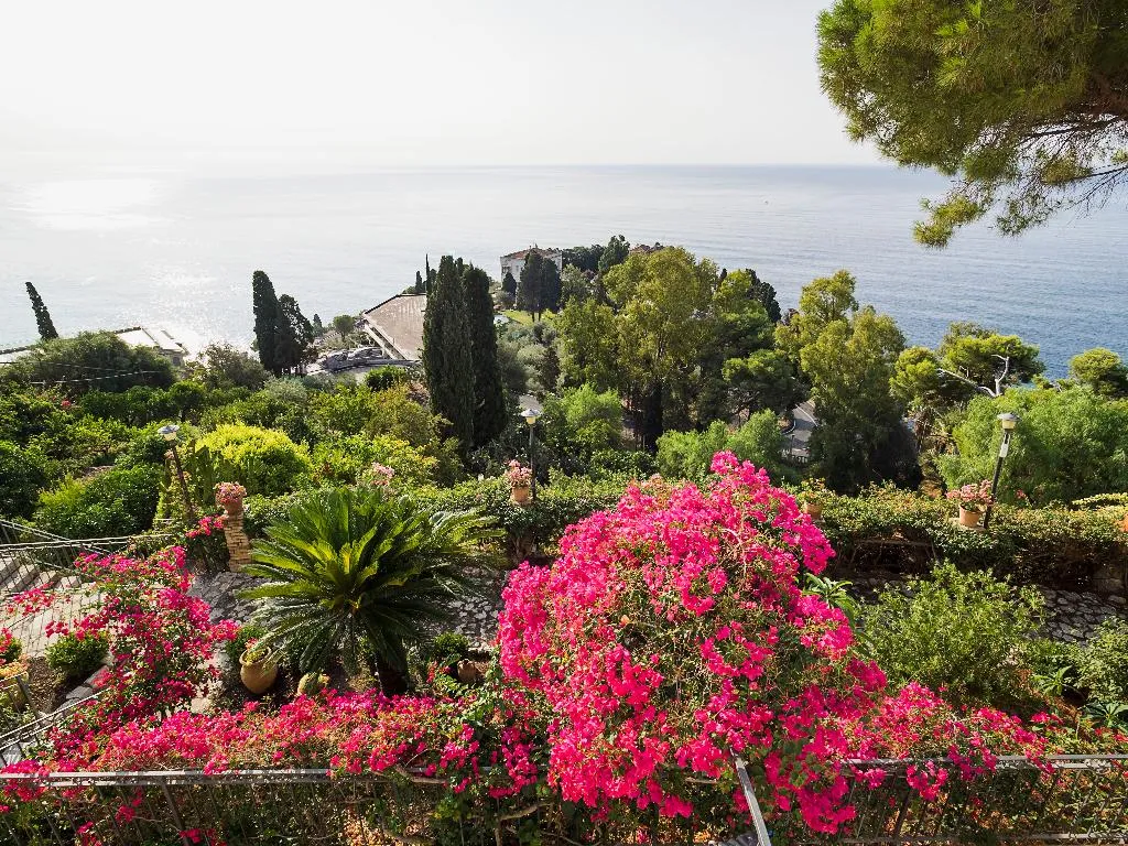 Terrace, Hotel Bel Soggiorno, Taormina