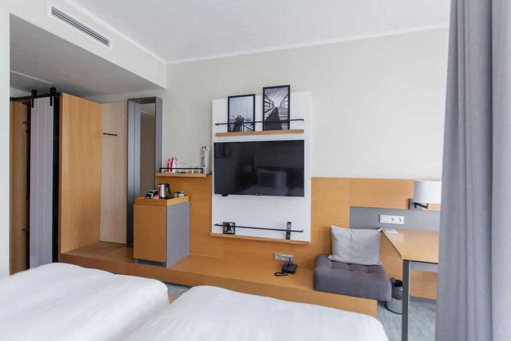 TWIN WITH BALCONY Room, Sopot Marriott Resort & Spa, Gdansk