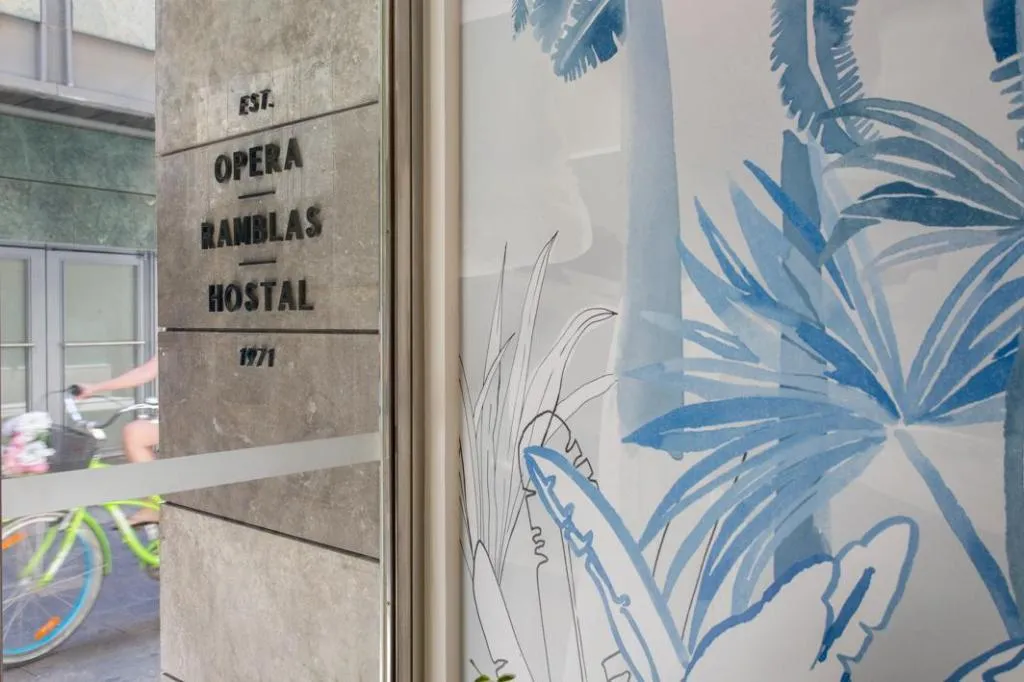 General view, Hostal Opera Ramblas, Barcelona