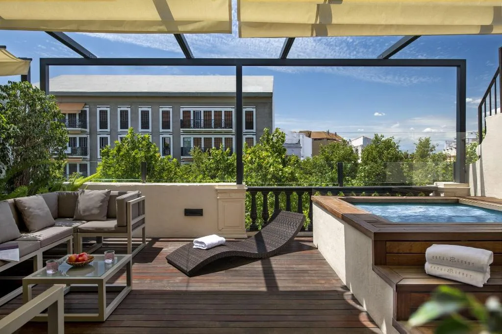 Terrace, Hotel Lobby Room, Seville