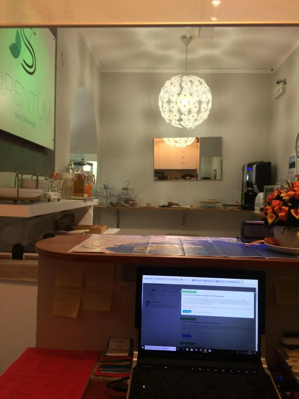 Lobby, B&B Sirentum, Naples