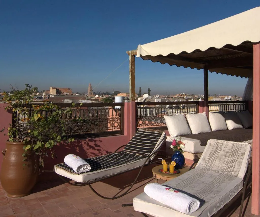 Terrace, Riad Imilchil, Marrakech