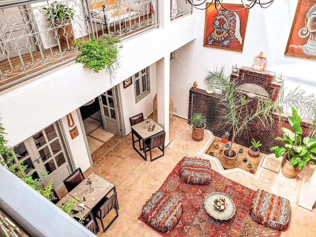 Lobby, Dar Chadia, Marrakech