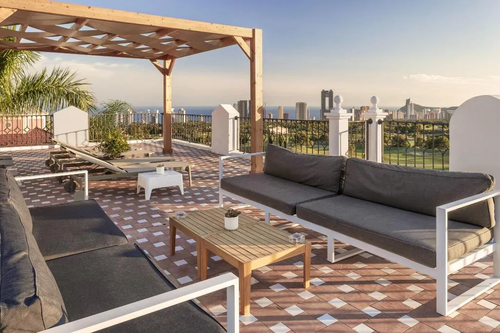 Terrace, Melia Villaitana, Costa Blanca