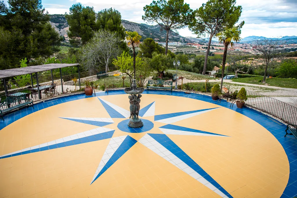 Terrace, Hotel Rural Masia La Mota, Costa Blanca