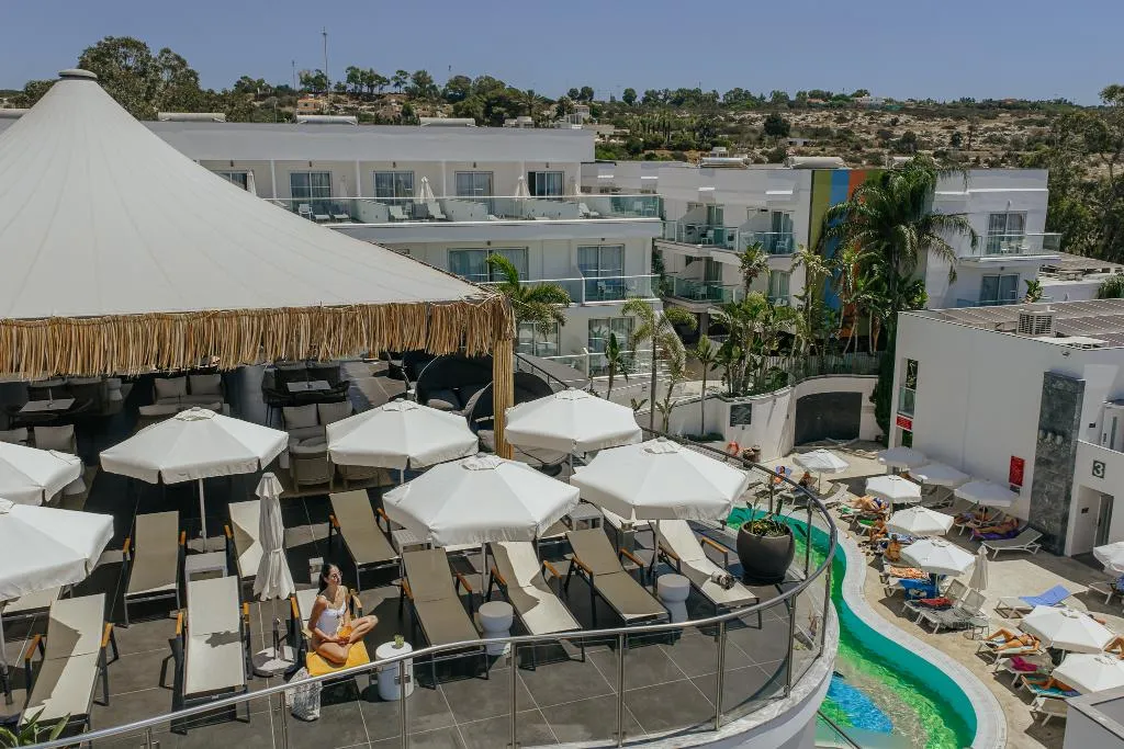 Terrace, Tasia Maris Oasis, Cyprus