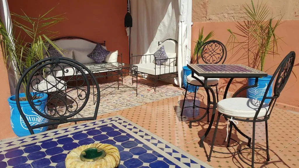 General view, Riad Dar Benbrahim, Marrakech