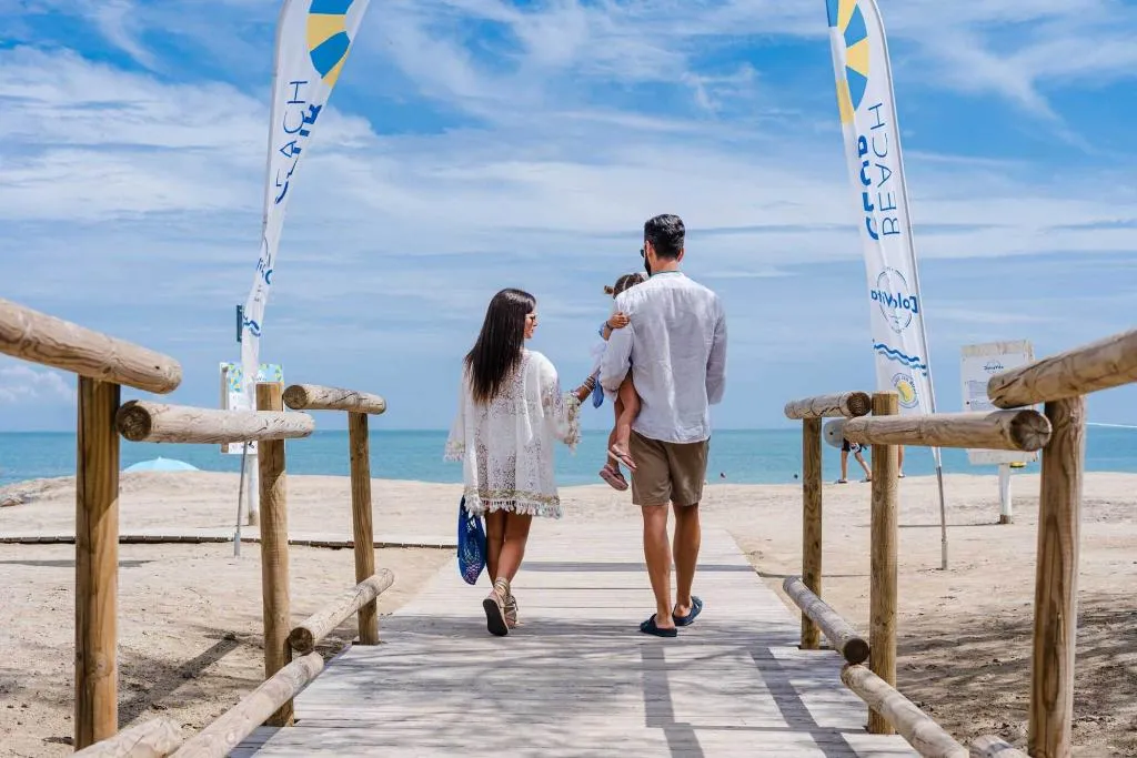Beach, Club del Sole Jesolo Family Resort, Venice