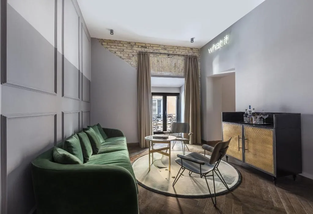 SUITE KING SIZE BED Room, Hotel Chapter Roma, Rome