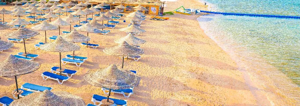 Beach, Ivy Cyrene Island  Aquapark Resort, Red Sea Riviera