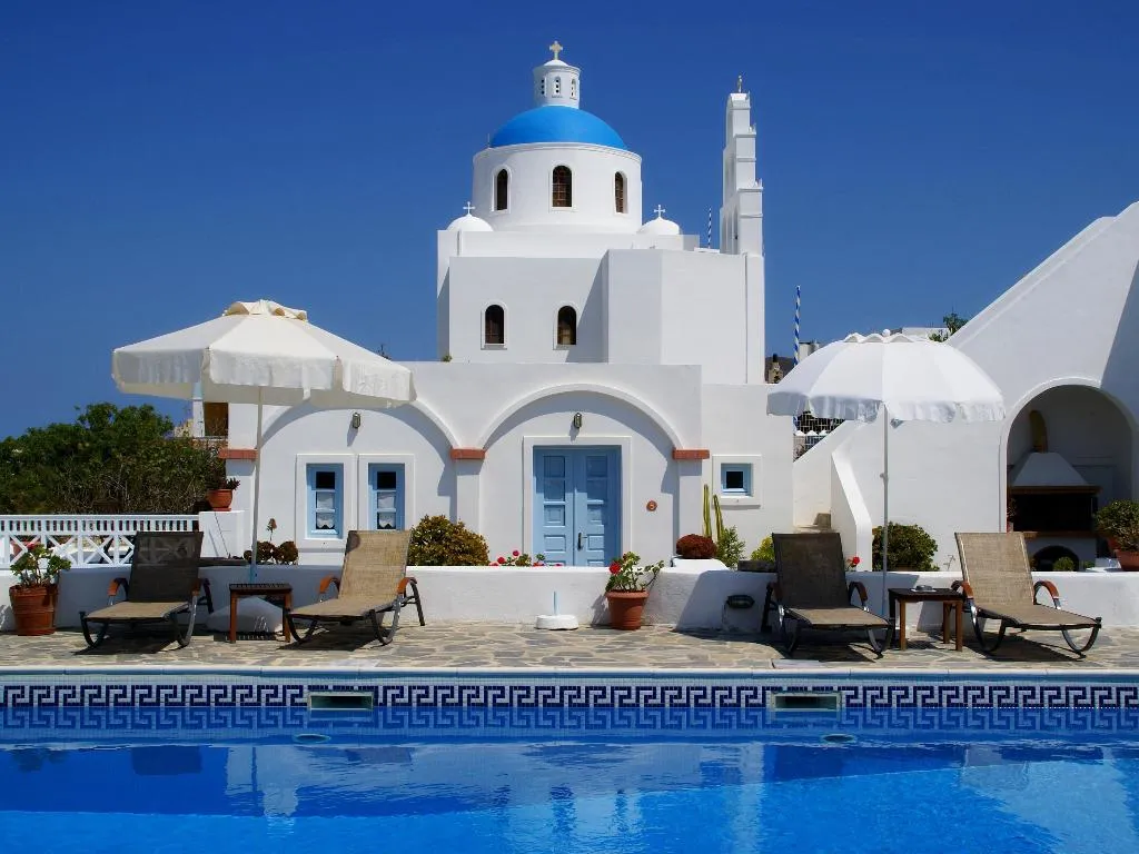 General view, Aethrio Sunset Village, Santorini