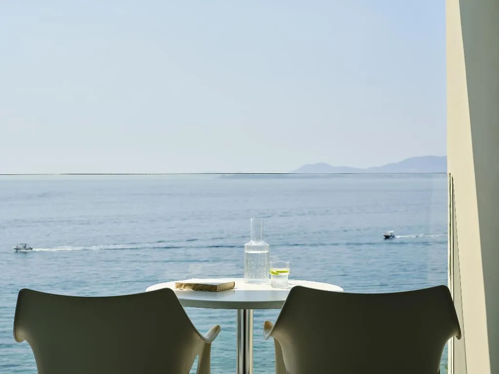 JUNIOR SUITE SEA VIEW Room, Atlantica Nissaki Beach, Corfu