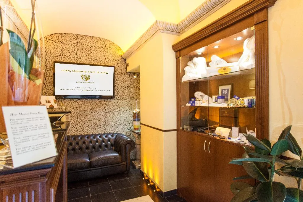 Lobby, Hotel Manfredi Suite In Rome, Rome