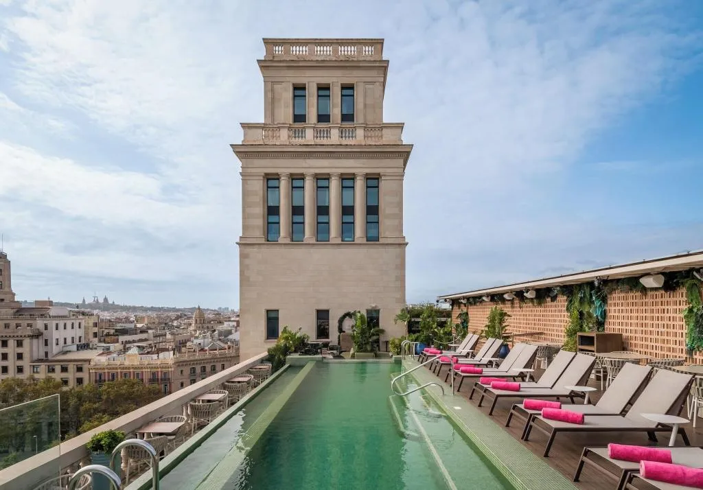 Pool, 45Times Barcelona Hotel, Barcelona