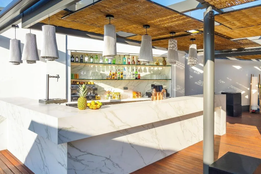 Terrace, Sofitel Barcelona Skipper, Barcelona