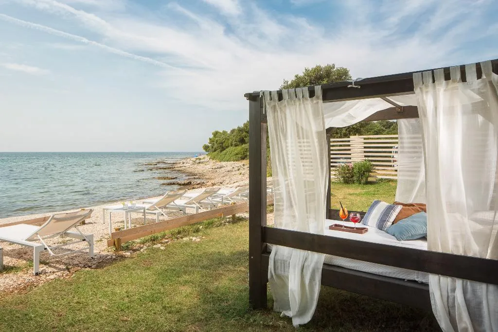 Beach, Meneghetti Wine Hotel & Winery, Istria