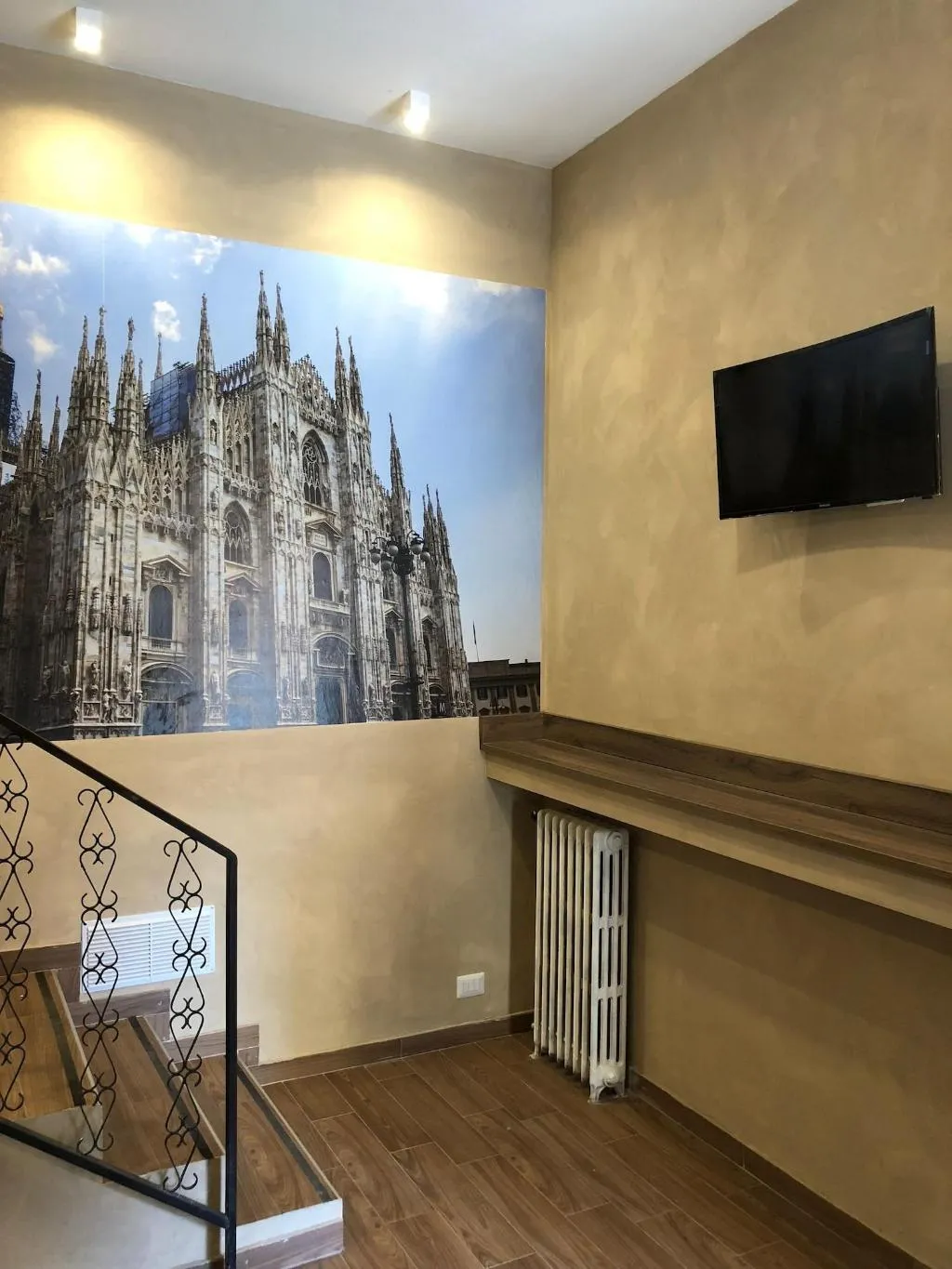 Lobby, Hotel Corvetto, Milan