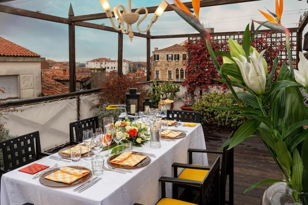 Terrace, Ca Pisani, Venice