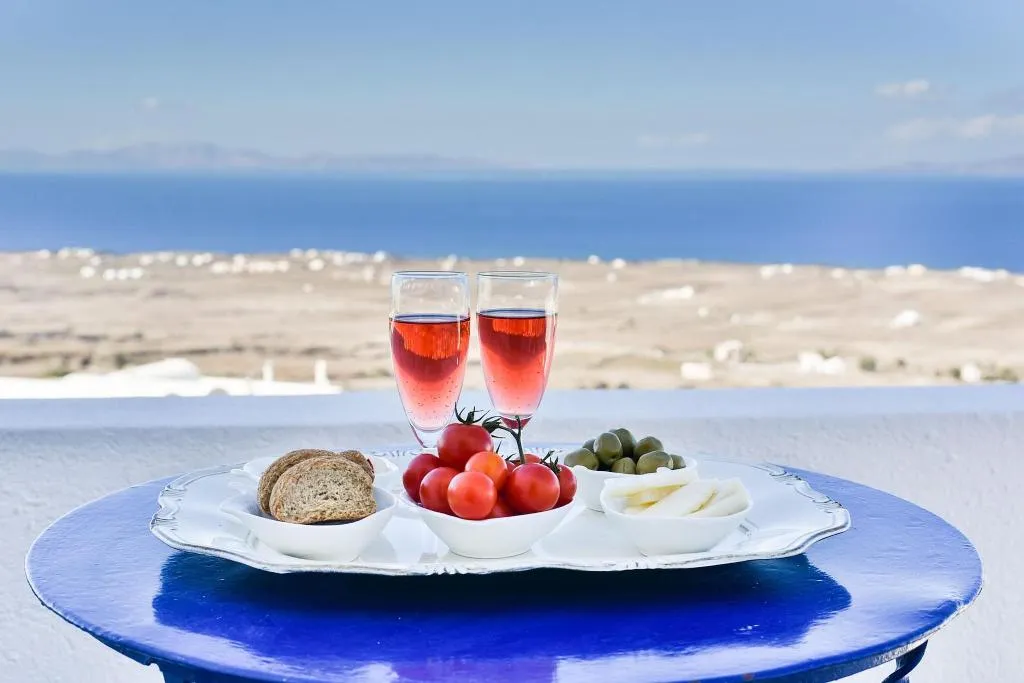 Restaurant, Agnadi Villas, Santorini