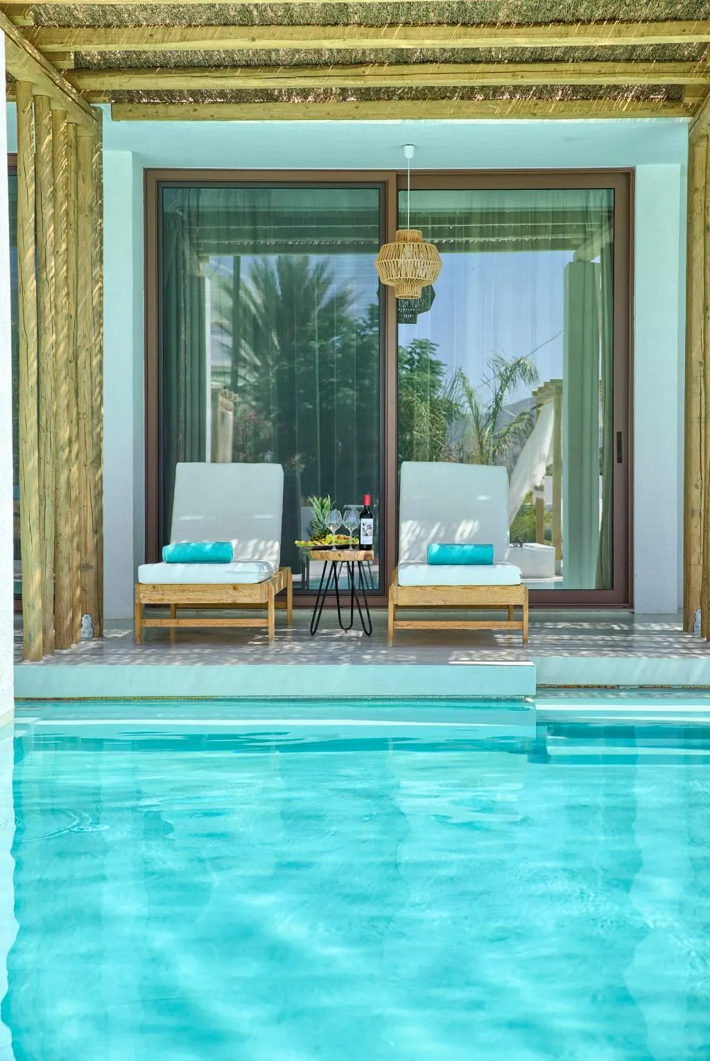 JUNIOR SUITE WITH PRIVATE POOL Room, Alia suites & Alia beachfront suites and spa, Rhodes