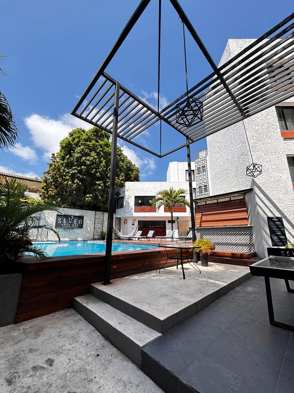 Pool, Seven Boutique Apartments Cancún, Cancun Area