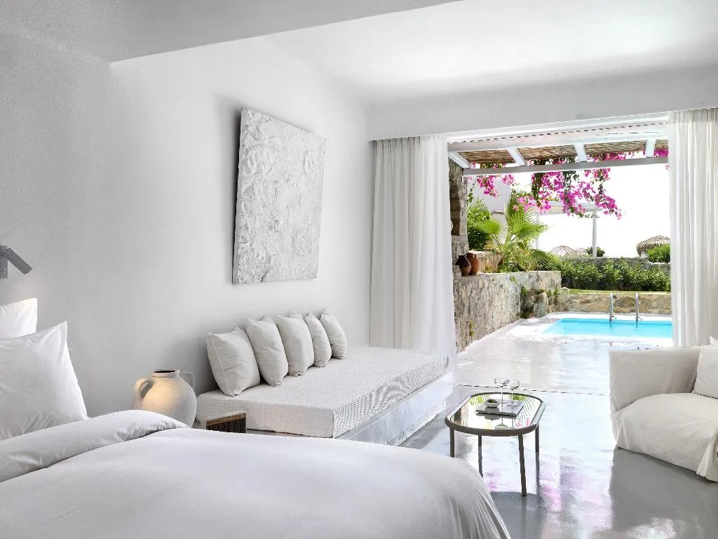 BUNGALOW WITH PRIVATE POOL Room, Mykonos Blu, A Resort to Live, Mykonos