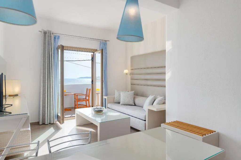 JUNIOR SUITE SEA VIEW Room, Lithos by Spyros & Flora, Mykonos