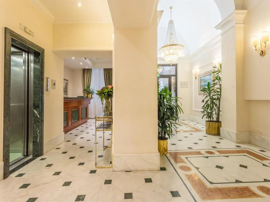 Lobby, Raeli Hotel Floridia, Rome