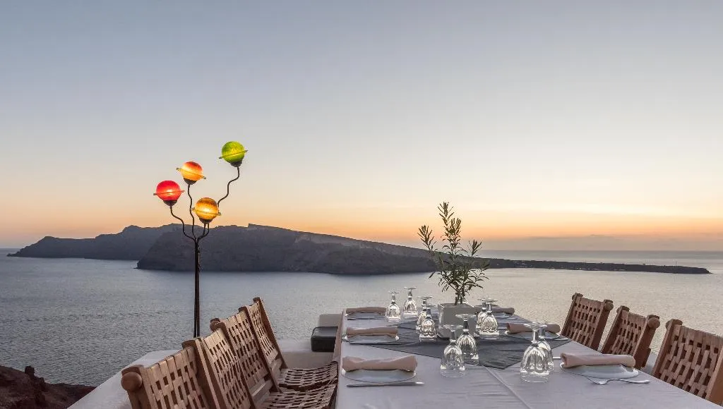 Restaurant, Fanari Villas, Santorini