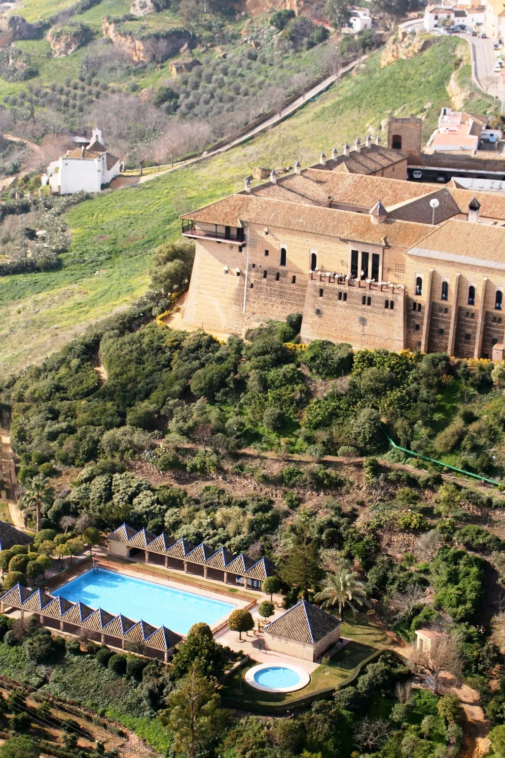 General view, Parador de Carmona, Seville