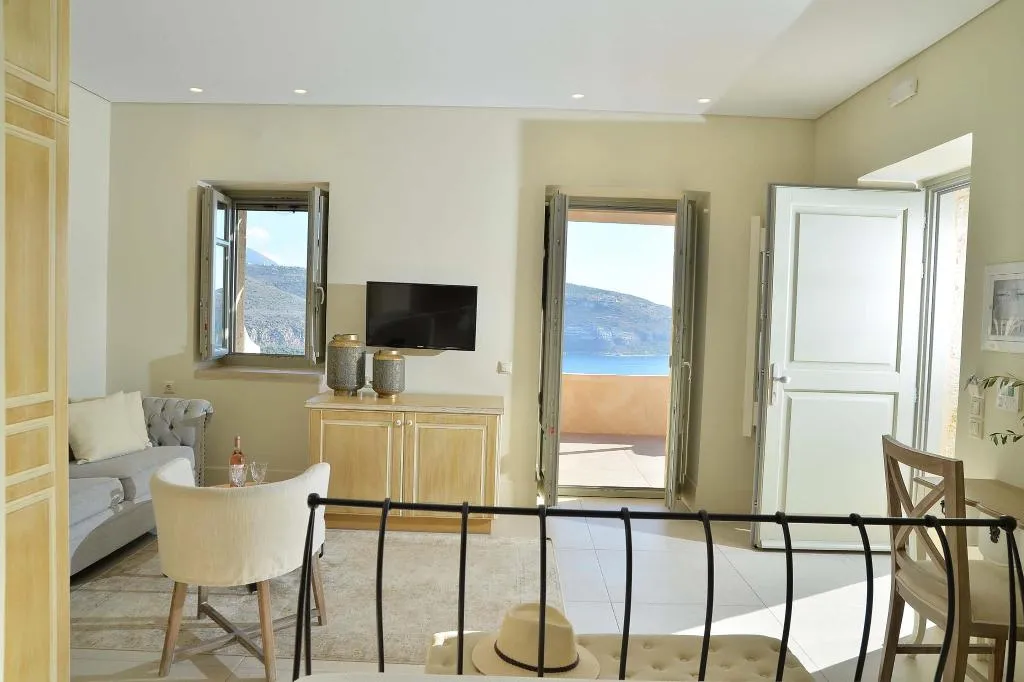 JUNIOR SUITE SEA VIEW Room, Akrolithi Boutique Hotel & Suites, Kalamata