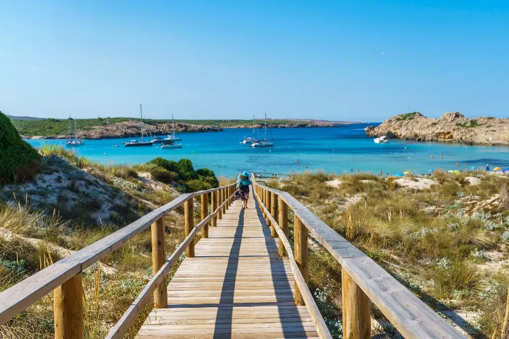 Beach, Apartamentos Posidonia, Menorca