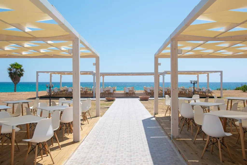 Restaurant, Hotel Club Eloro, Catania