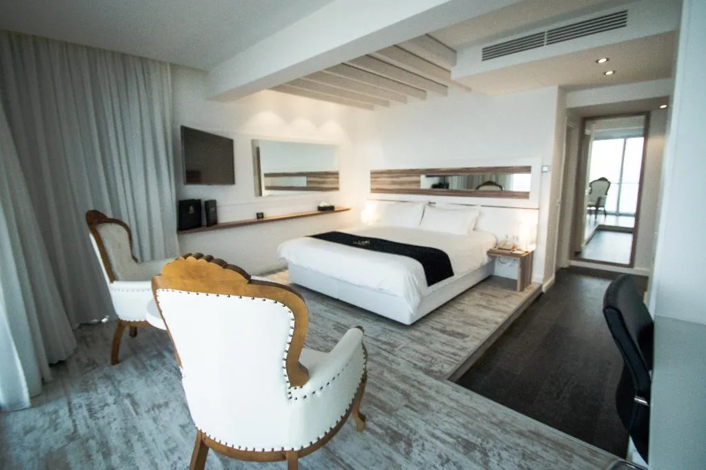 DOUBLE DELUXE SEA VIEW Room, The Ciao Stelio Deluxe Hotel, Cyprus